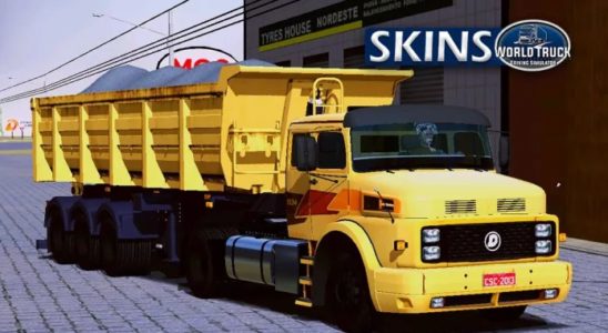 Skin MB 1934 Amarelo na Caçamba – Exclusivo e Qualificado